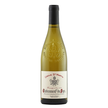 Cháteauneuf du Pape, Crous St Martin, Blanc 2023  